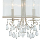 Crystorama - 5623-CH_PLAFOND - Semi-luminaire à trois lumières Plafonnier - Hampton - Chrome poli