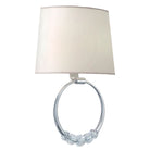 Crystorama - 8001-PN - Deux lumières Murale - Mirage - Nickel poli