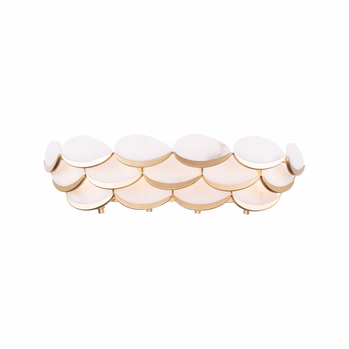 Varaluz - 561B04FG - Four Light Bath - High Tide - French Gold