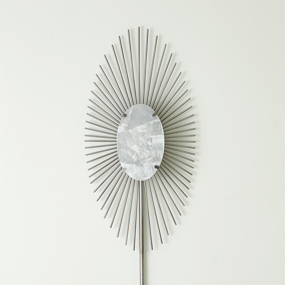 Radial Burst Electrified Wall Sconce
