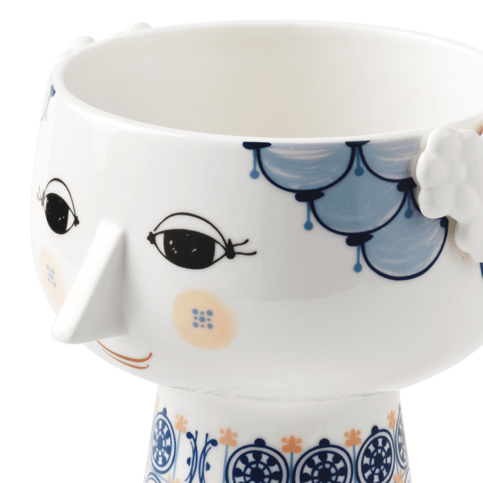 Bjørn Wiinblad 56511 Eva Vase in Dark Blue