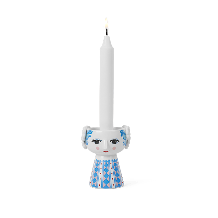 Bjørn Wiinblad 56551 Eva Candle Holder in Blue