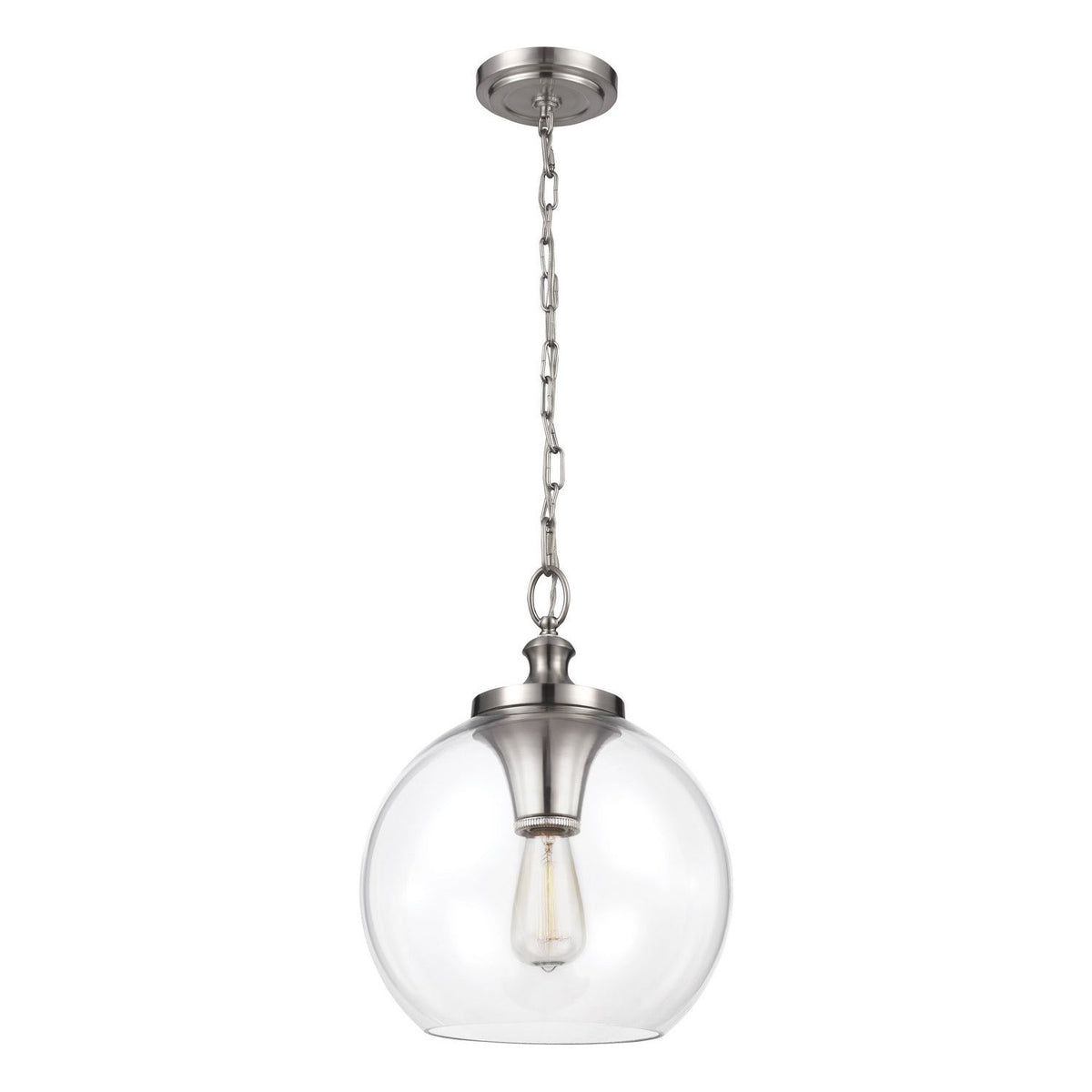 Visual Comfort Studio Canada - P1307BS - One Light Pendant - Tabby - Brushed Steel