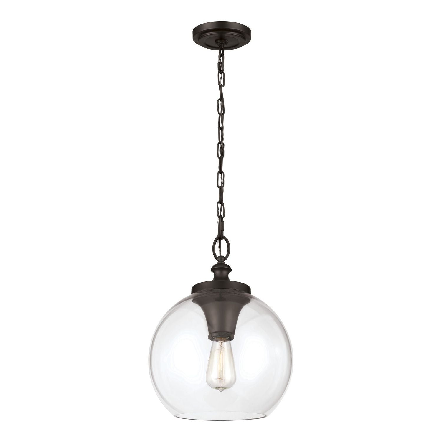 Visual Comfort Studio Canada - P1307BS - One Light Pendant - Tabby - Brushed Steel