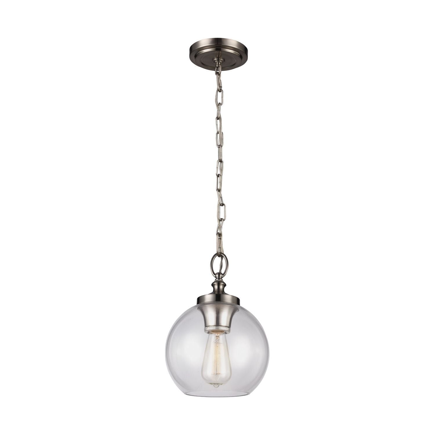 Visual Comfort Studio Canada - P1308BS - One Light Pendant - Tabby - Brushed Steel