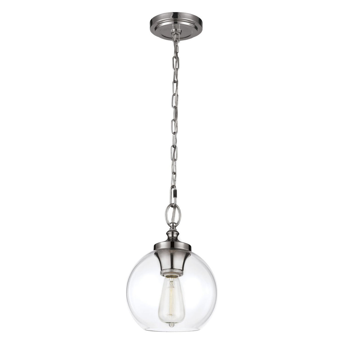 Visual Comfort Studio Canada - P1308PN - One Light Pendant - Tabby - Polished Nickel