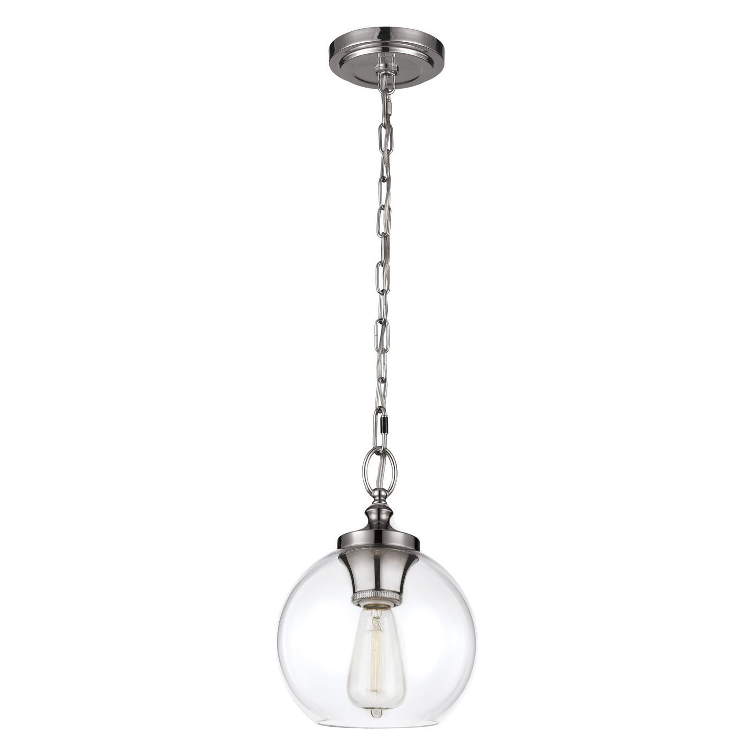 Visual Comfort Studio Canada - P1308BS - One Light Pendant - Tabby - Brushed Steel