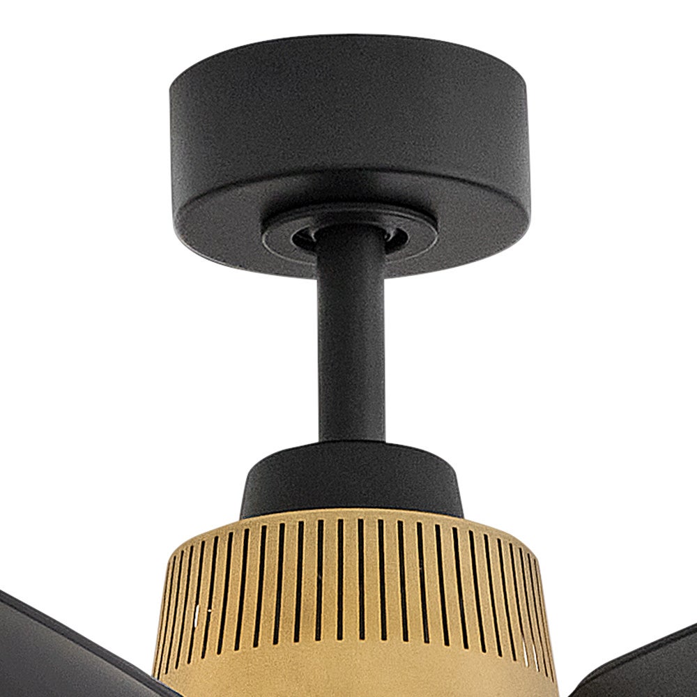 Éclairage intelligent LED Bodin 906564FHB-LDD de Hinkley Lighting Ventilateur  en laiton Heritage