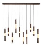 Eurofase 50121-021 Ronda LED Linéaire Suspendu en bronze de Harlow