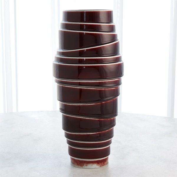 Layered Vases and Bowl