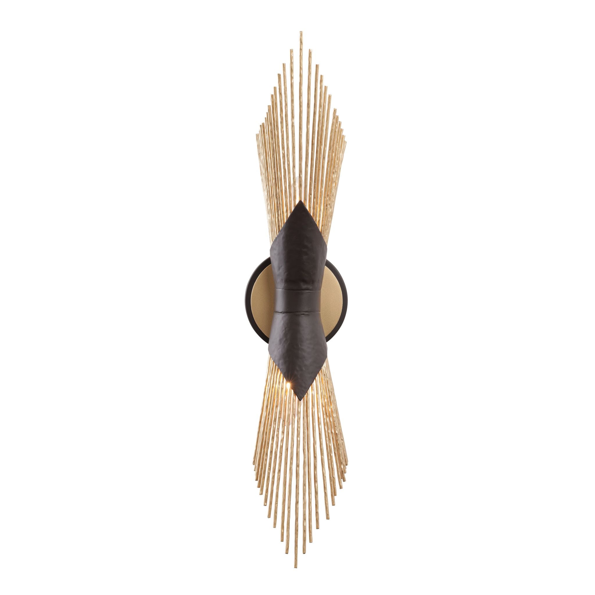 Varaluz - 570W02DBFG - Deux lampes Murale - Aristocrate - Bronze foncé / Or français