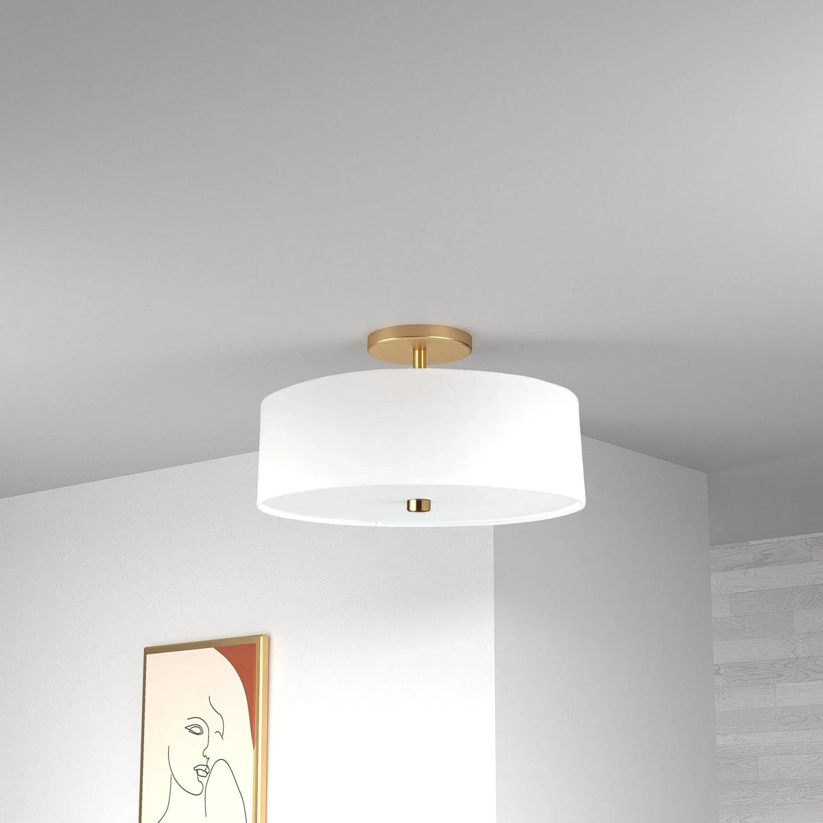 Everly Semi-Flush Mount