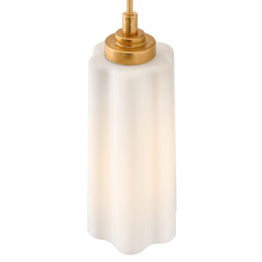 Alouette 83714DA Miel festonné Suspension 83714 en laiton vieilli