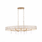 Varaluz - 572N08BK - Huit Lumières Suspension - Club de théâtre - Cuivres