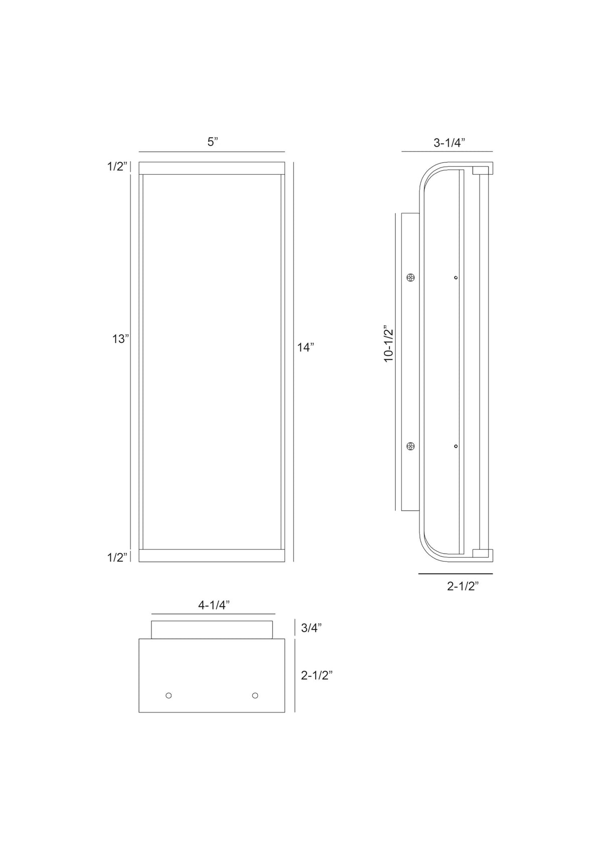 Eurofase 50111-015 Dulton LED Outdoor Wall Sconce in Matte Black