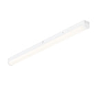 Éclairage Maxim 57525WT Atelier 48" Plafonnier Gradation 0-10 V en blanc