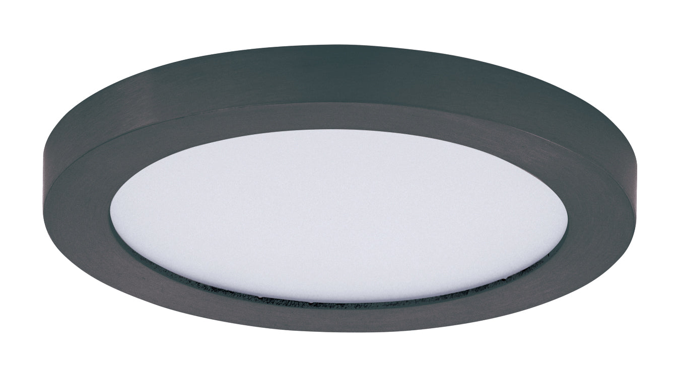 Maxim Lighting 57590WTBK Chip 5" 12W RD LED Flush Mount in Black