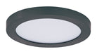 Puce Maxim Lighting 57590WTBK 5" 12W LED rouge Plafonnier en noir