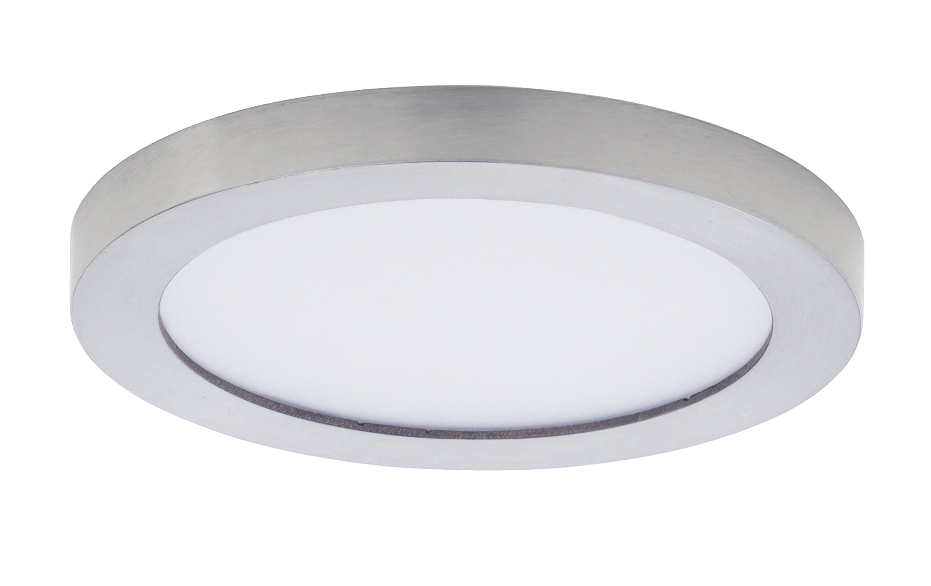 Maxim Lighting 57590WTSN Chip 5" 12W RD LED Flush Mount in Satin Nickel