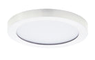 Puce LED rouge 57590WTWT de Maxim Lighting, 5 pouces, 12 W Plafonnier en blanc