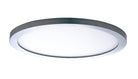 Puce Maxim Lighting 57592WTSN 7" 15W LED rouge Plafonnier en nickel satiné