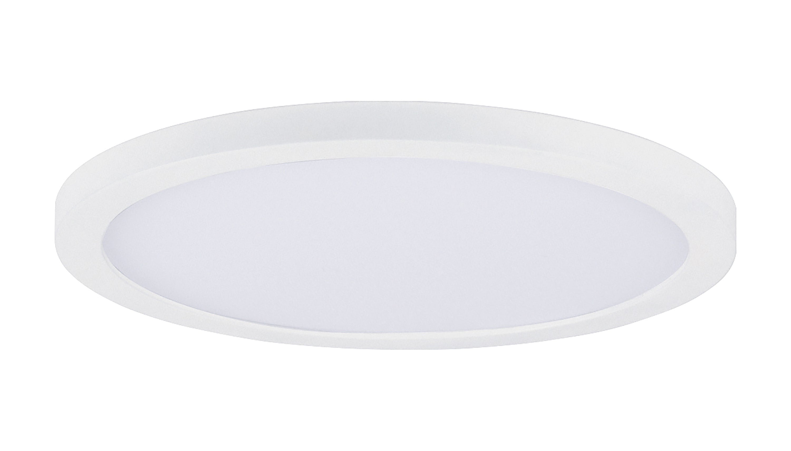 Maxim Lighting 57592WTWT Chip 7" 15W RD LED Flush Mount in White