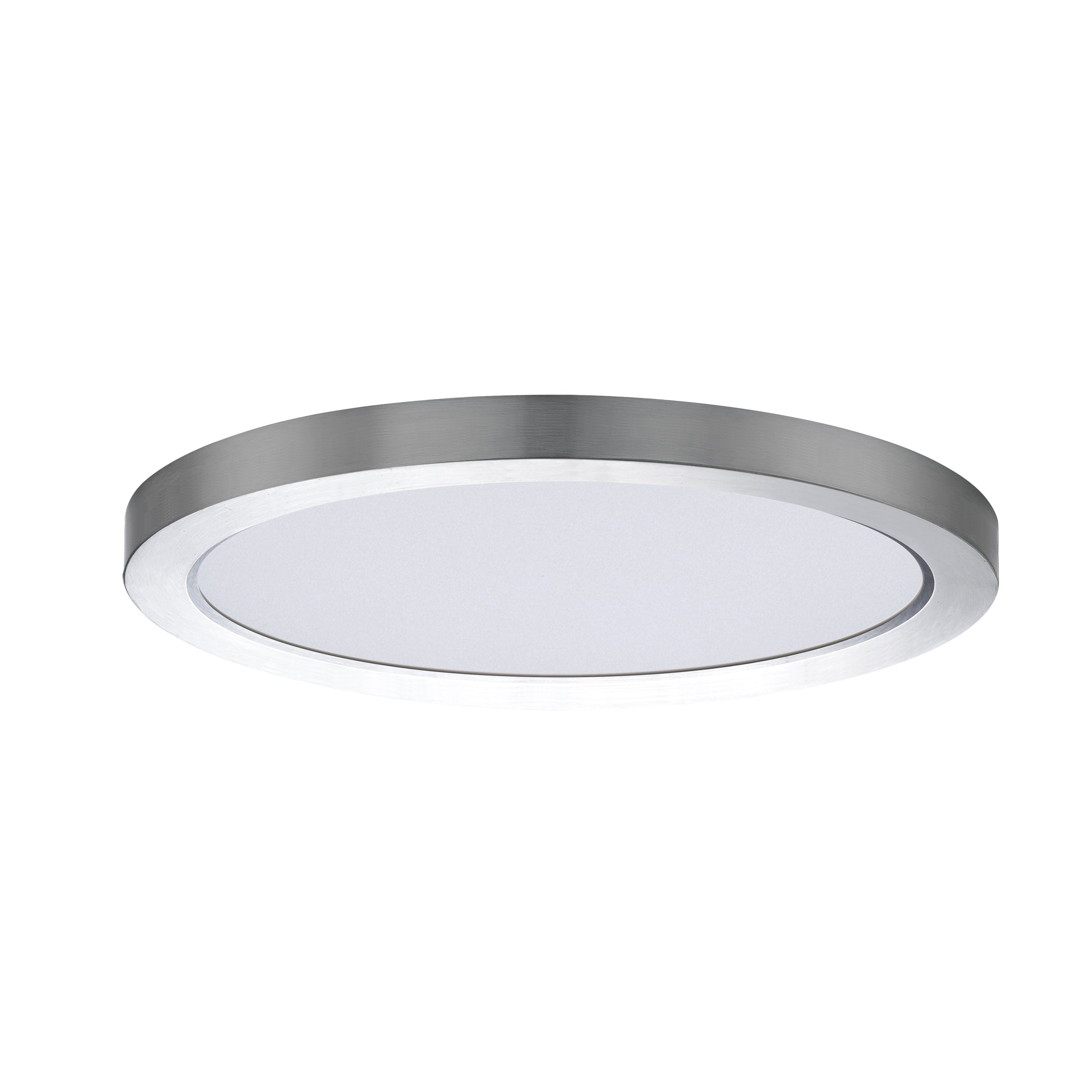 Maxim Lighting 57596WTSN Chip 11" 26W RD LED Flush Mount 3000K in Satin Nickel