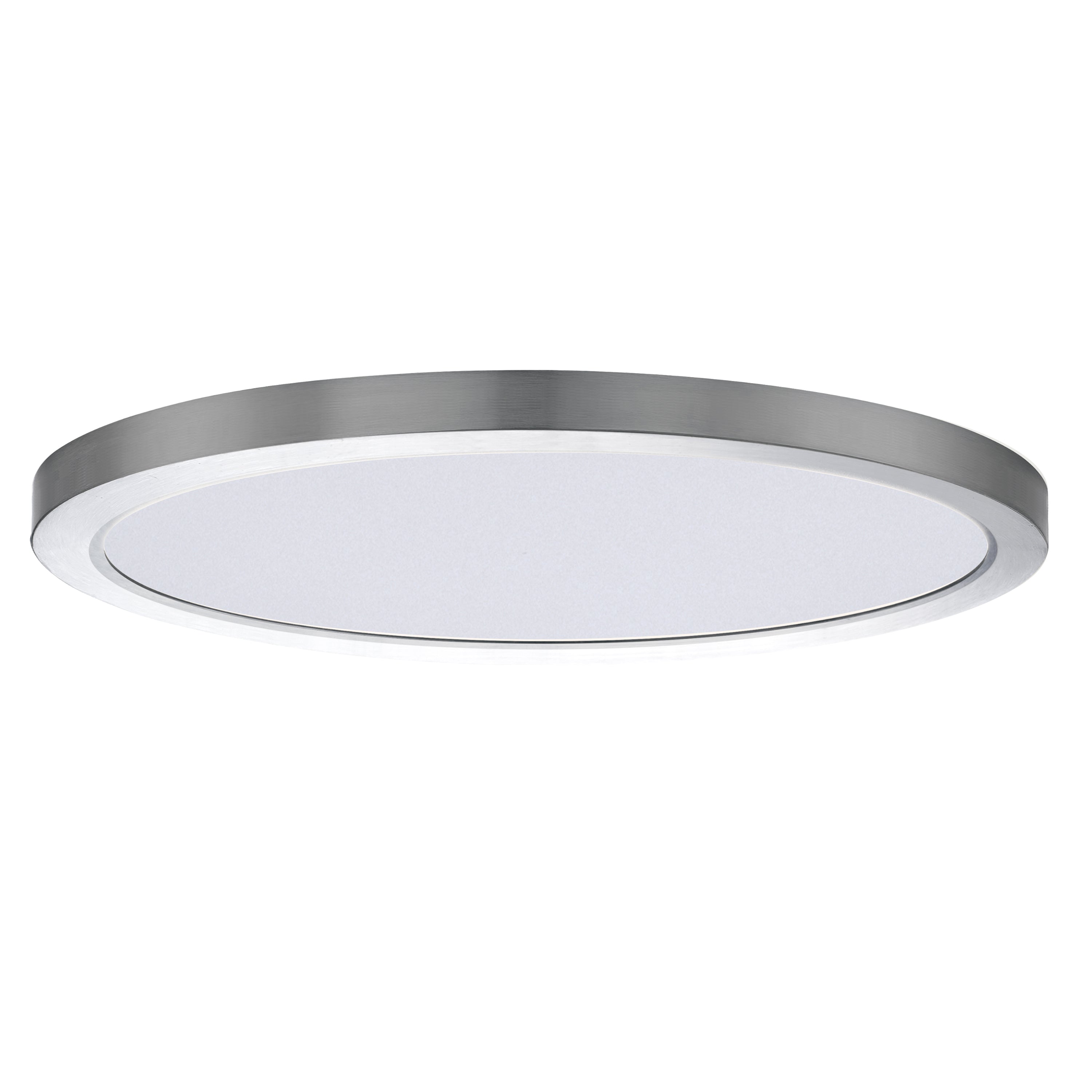 Maxim Lighting 57698WTSN Chip 16" 32W RD LED Flush Mount in Satin Nickel