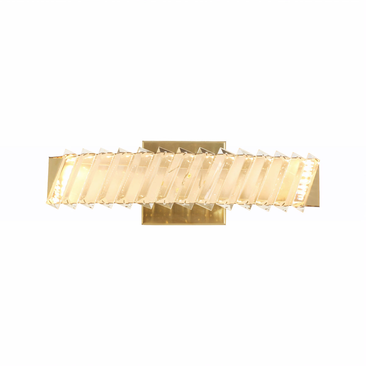 Varaluz - 578B14SG - LED Murale - Nombre d'or - Or satiné