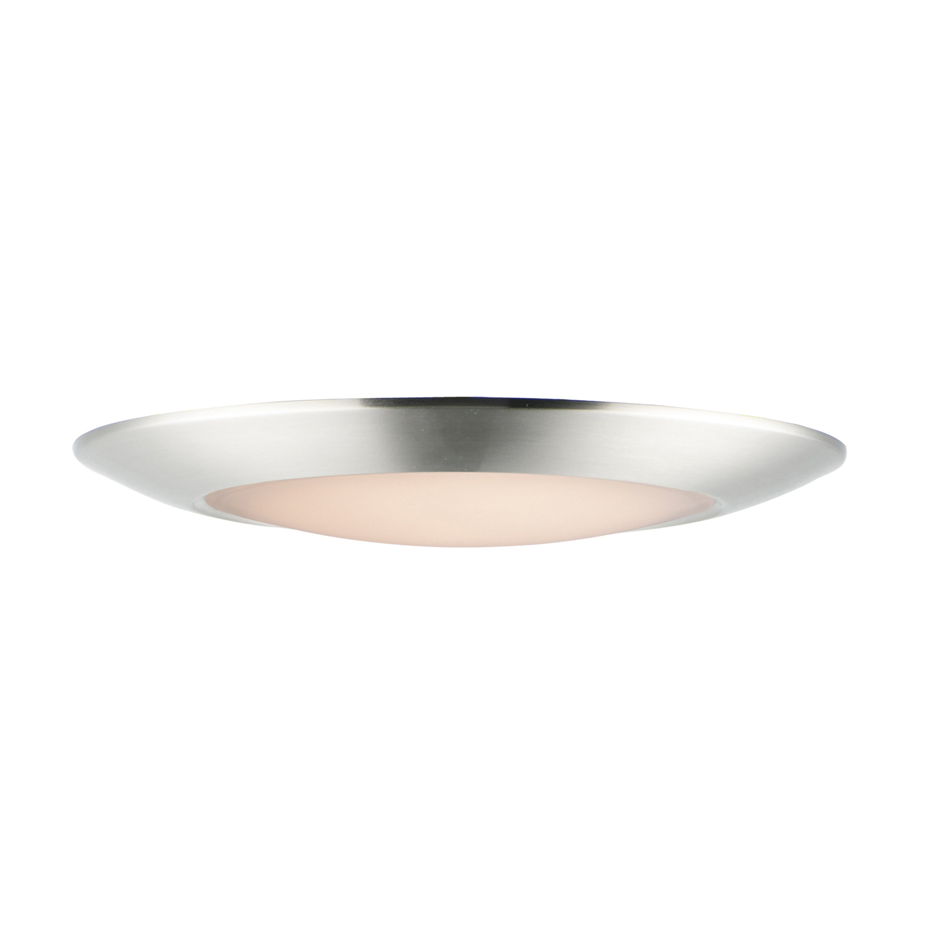 Éclairage Maxim 57923WTSN Diverse 11" LED Plafonnier 3000K (57923) en nickel satiné