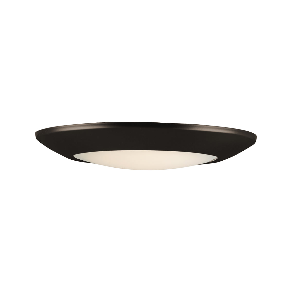 Éclairage Maxim 57913WTBZ Diverse 9" LED Plafonnier 3000K (57913) en bronze