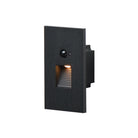 Maxim Lighting 58102BK/MSP Path Step Light with Motion Sensor in Black