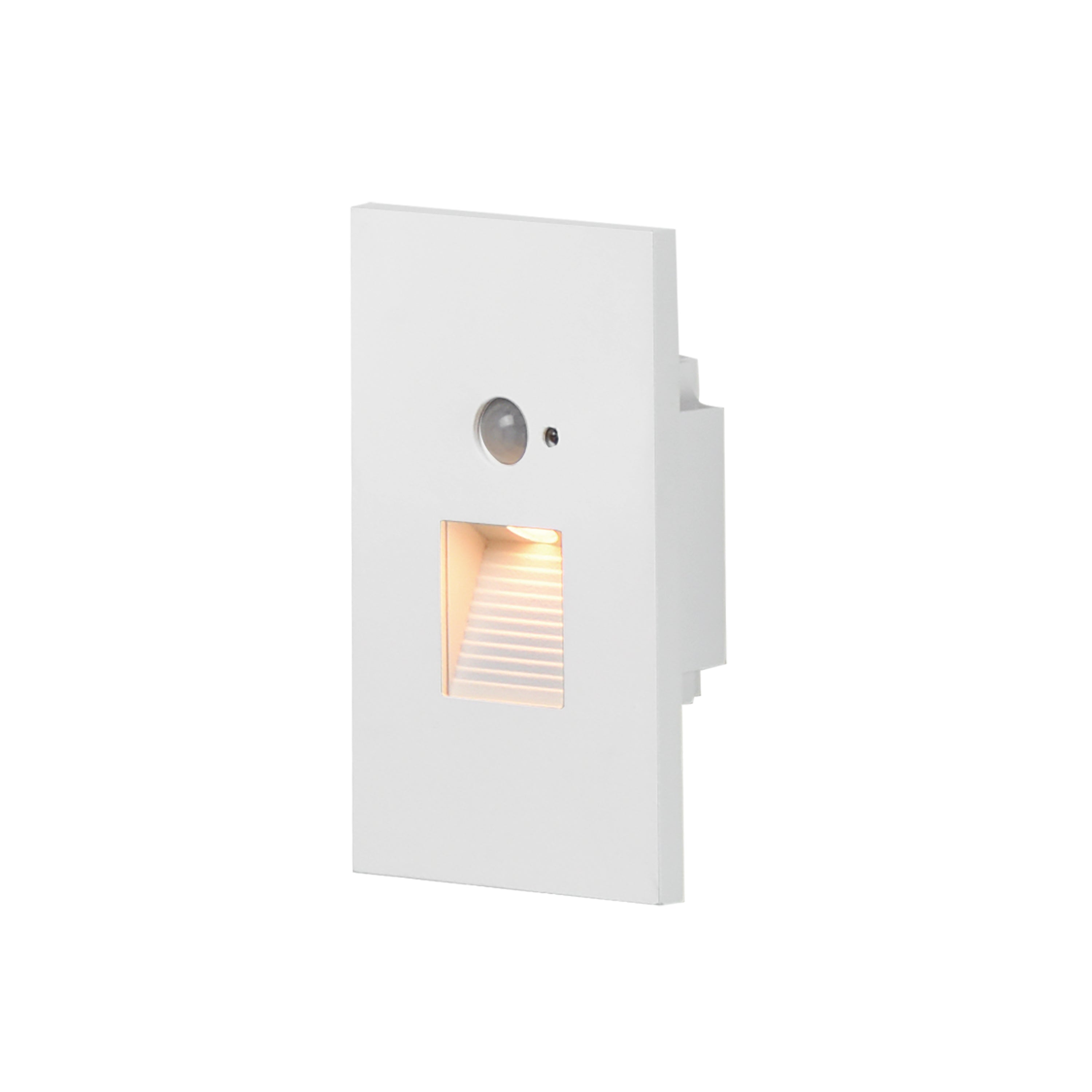 Éclairage de chemin Maxim Lighting 58102WT/MSP avec détecteur de mouvement, blanc