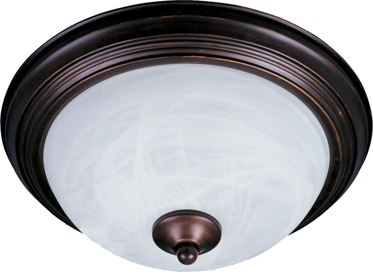Lampe Maxim Lighting 5840MROI Essentials One-Light Plafonnier (5840) en bronze huilé