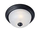 Maxim Lighting 5841FTBK Essentials Flush Mount in Black
