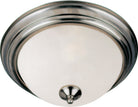 Maxim Lighting 5841FTSN Essentials Flush Mount in Satin Nickel