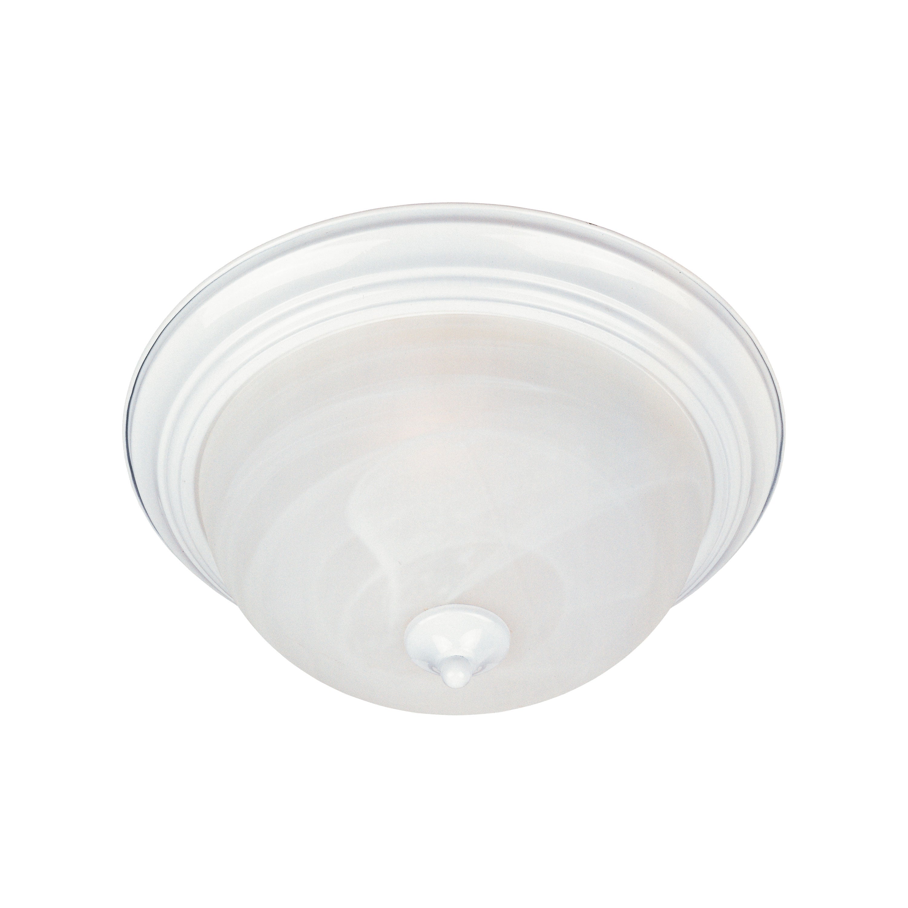 Éclairage Maxim 5841MRWT Essentiels Plafonnier en blanc