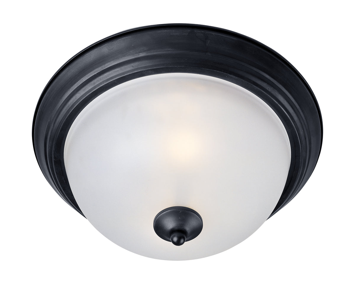 Luminaire à trois lampes Maxim Lighting 5842FTBK Essentials Plafonnier (5842) en noir