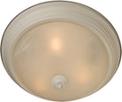 Maxim Lighting 5842MRTW Essentials Three-Light Flush Mount (5842) in Textured White