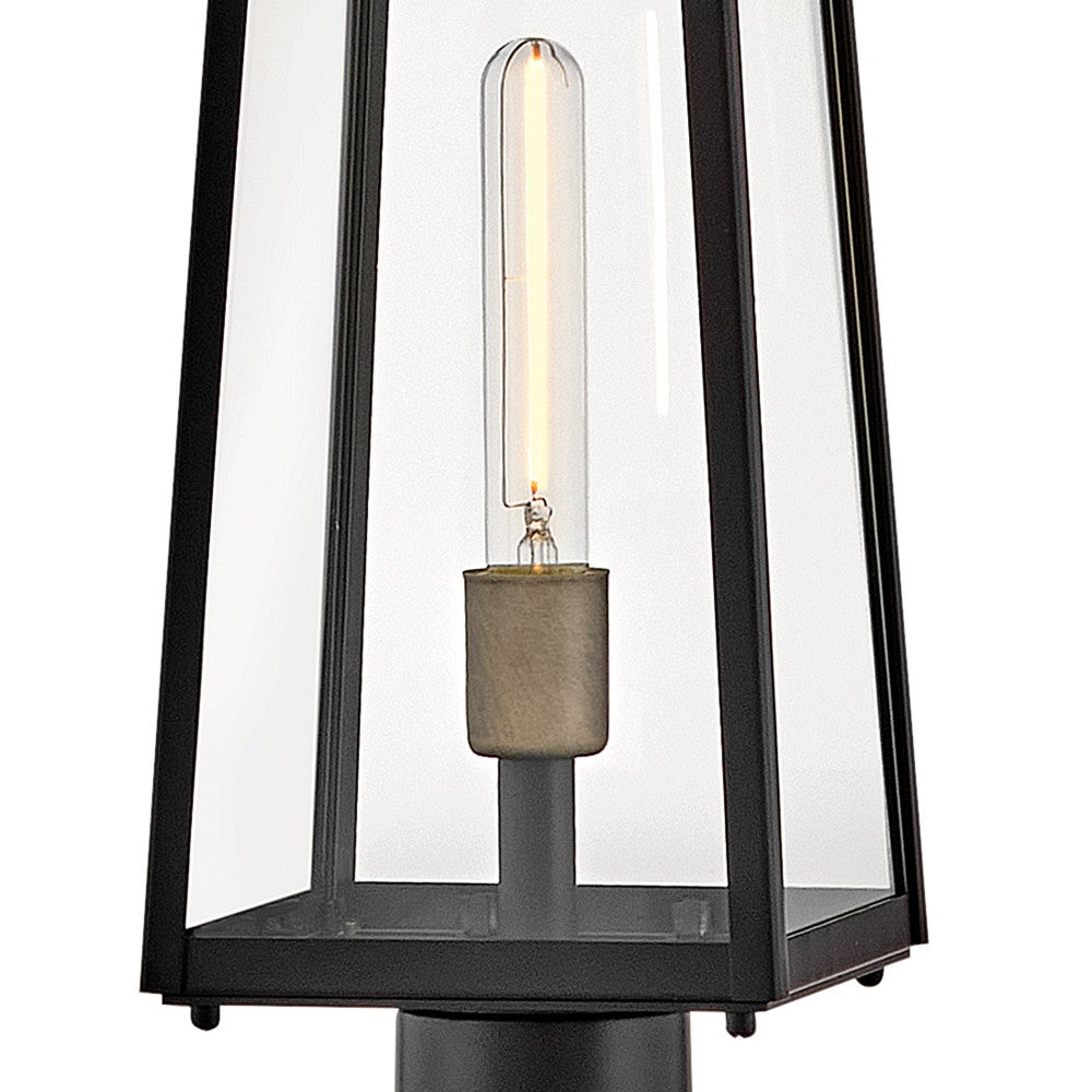 Lanterne à poteau Hugh Lark 82001BK, noire
