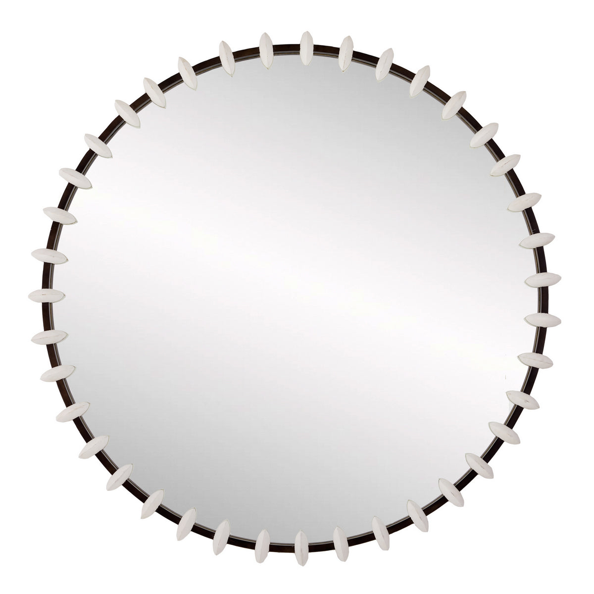 Arteriors 6988 Pira Mirror in White Gesso