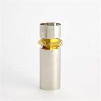 Bougeoirs Romano en nickel