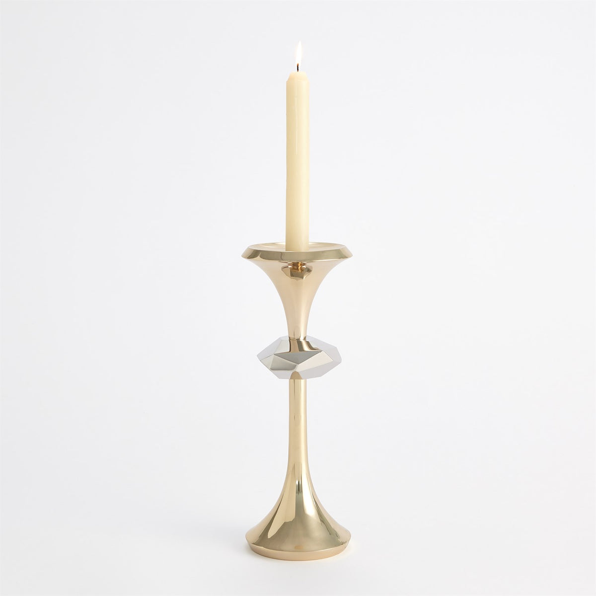 Bougeoirs en laiton Gabriel