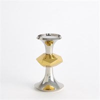 Gabriel Nickel Candle Holders
