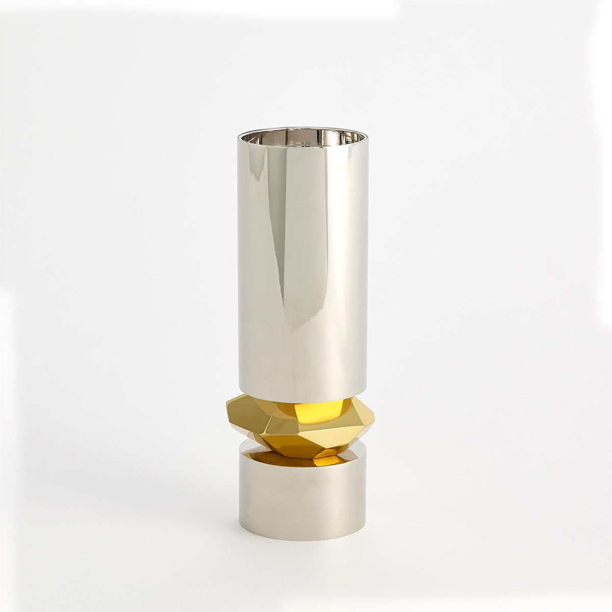 Romano Nickel Candle Holders