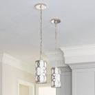 Crystorama - 2260-PN - Une lampe Suspension - Jennings - Nickel poli