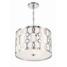 Crystorama - 2265-PN - Three Light Chandelier - Jennings - Polished Nickel