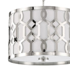 Crystorama - 2265-PN - Three Light Chandelier - Jennings - Polished Nickel