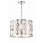 Crystorama - 2265-PN - Three Light Chandelier - Jennings - Polished Nickel