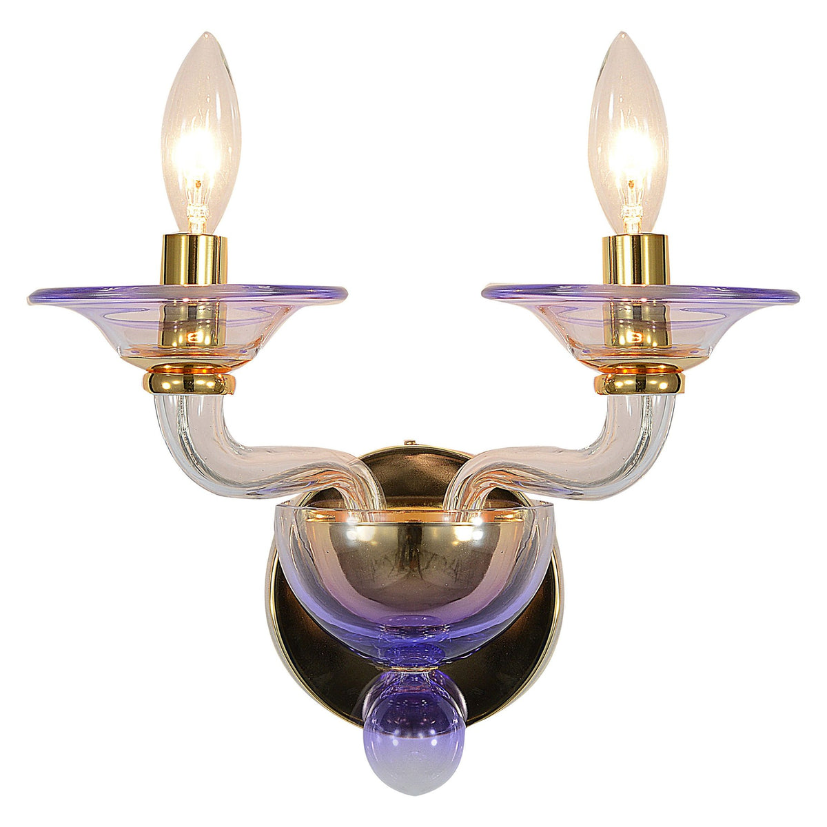 Crystorama - 9922-GD-AM - Deux lumières Murale - Stella - Or